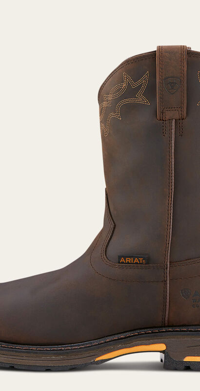 WorkHog Waterproof Composite Toe Work Boot Side